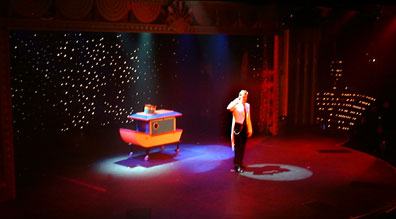 Magician in Dream boat Illusion